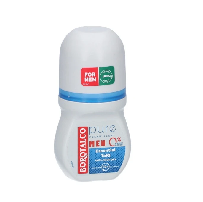 Deo Roll On 50Ml Men Dry Pure Talq Borotalco